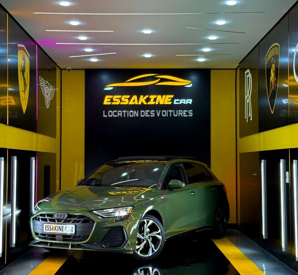Location Audi A3 S-Line Marrakech Maroc