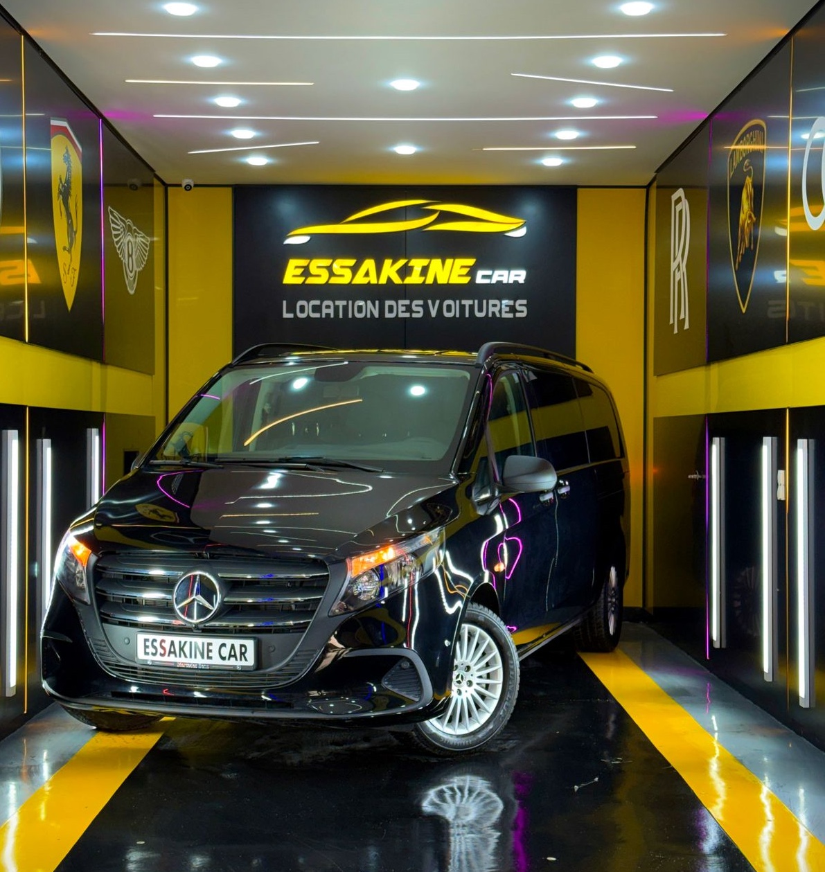 Location Mercedes Vito Marrakech Maroc
